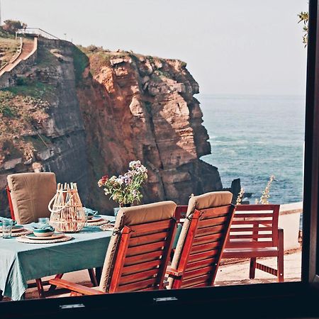 Um Lugar Ao Sol Beach House Azenhas Do Mar Sintra Exterior foto